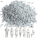 modellbau für ältere menschen Lustige DIY-Kreationen: Die maßstabsgetreuen Modellfiguren können bemalt und gefärbt werden, verwenden Sie Acrylfarbe, um die Figuren in Ihren Lieblingsfarben zu bemalen, perfekt für Ihre DIY-Projekte.