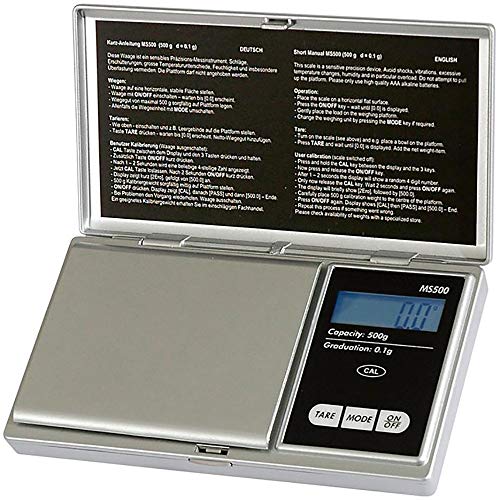 Báscula digital de bolsillo Pesola 500g miniatura 1