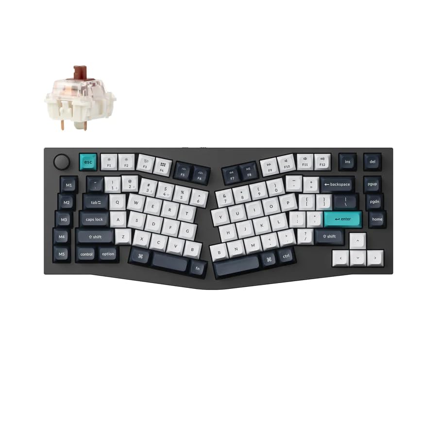 Keychron Q10 Max Custom Knob Mechanical Keyboard, Alice 75