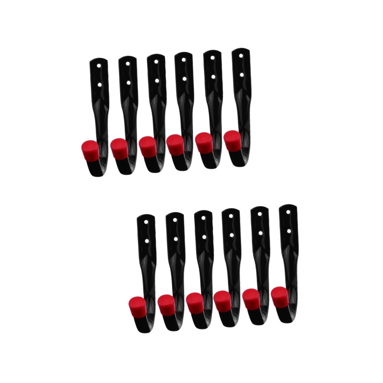 Cabilock12 Pcs Hook up Gladiator Bike Hook Bicycle Wall Hook Bike Wall Hanger Coat Hooks Duty Wall Hooks Heavy Duty Clothes Hanger Wall Mount Hanger Hooks Key Chain Work Steel Wall-Mounted