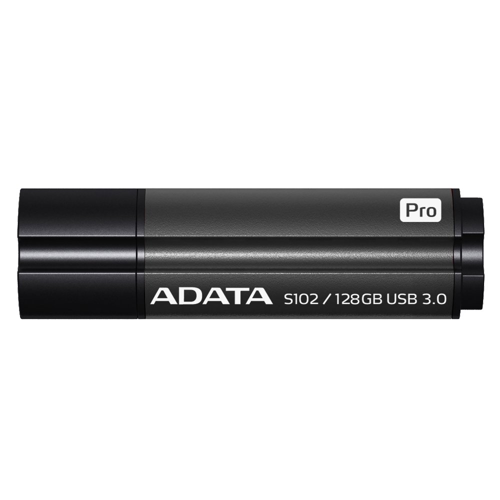 Adata S102 Pro Advanced 128gb Usb3 Flash Drive Titanium