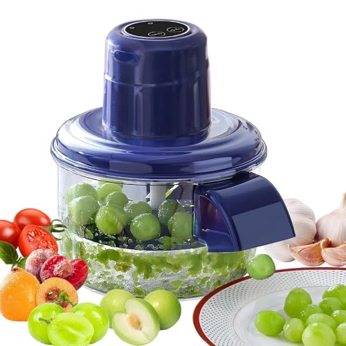 Pelador De Ajos Electrico - 50W Máquina Peladora De Uvas Multifuncional | Limpieza Y Mantenimiento Convenientes | Herramienta Recargable Para Pelar Frutas Pequeñas