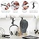 SHENGYIG 2 Stück Headset Halterung, Taschenhaken für Tisch, Upgrade laden, Handtaschenhalter für Tisch Modern Schlicht, Geeignet zum Aufhängen von Handtaschen, Rucksäcken, Kopfhörern