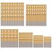 COMOWARE Titanium Twist Drill Bit Set- 120 Pcs HSS Jobber Drill Bits for Metal, Steel, Wood, Plastic, Copper, Aluminum Alloy, 1 mm to 3.5 mm