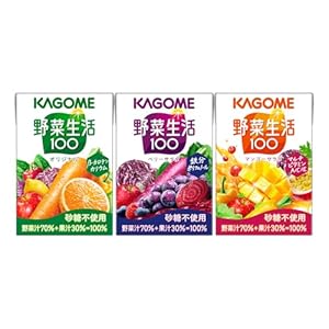 【復活中】カゴメ 野菜生活100 3種アソートセット 12本×3種 100ml×36本 973円(27円/本)!プライム会員は送料無料! 【復活中】カゴメ 野菜生活100 3種アソートセット 12本×3種 100ml×36本 973円(27円/本)!プライム会員は送料無料!