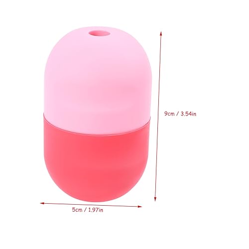 Miniatura 8 de FRCOLOR 2 unids Roller Ice Tray Herramientas Cuidado de la Piel Silicona Cubo de Hielo Cara Cubos de Hielo de Hielo Titular Facial