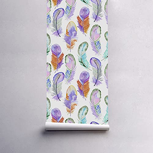 Fotomurale autoadhesiva Magic-Stick 208x146 cm con diseño cuento de hadas con plumas 5