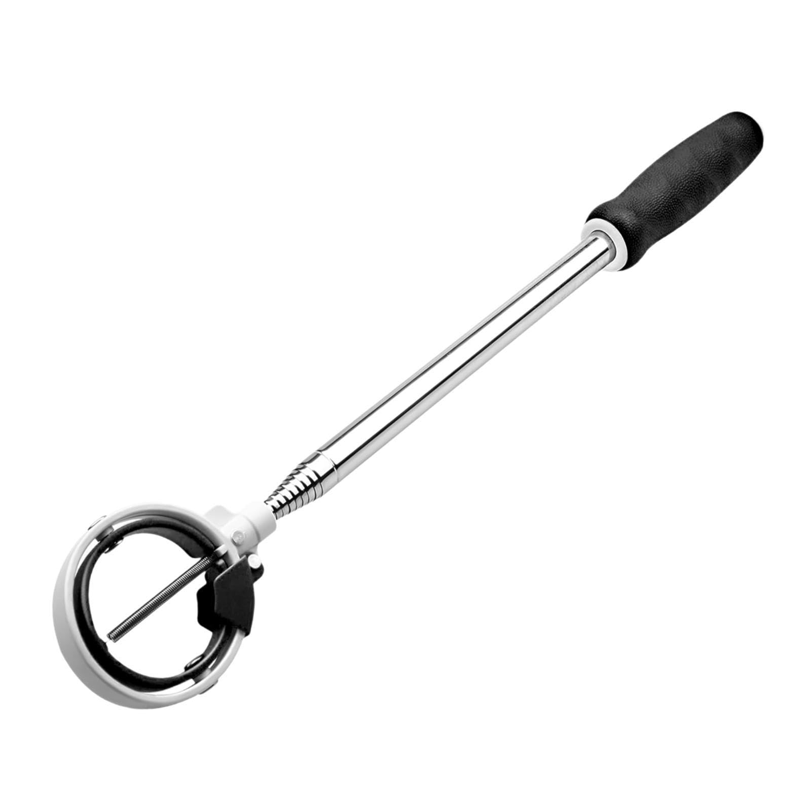Recupera Palline da Golf, Accessorio per Raccogliere Palline da Golf con Asta in Acciaio Inossidabile, Impugnatura in Gomma Antiscivolo, Alta Visibili, Verde