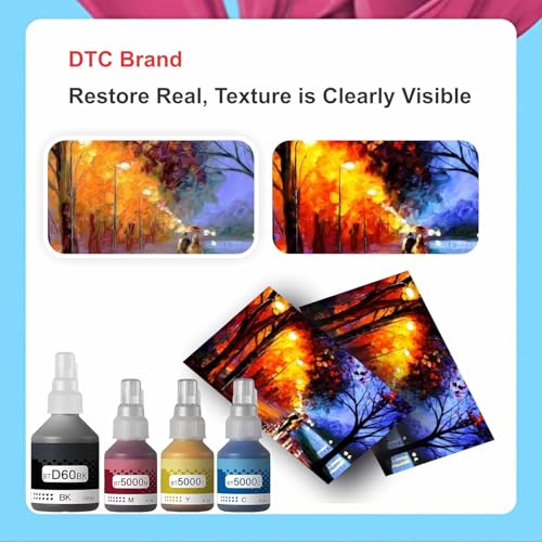 Image of Duplex DTC Ink Compatible for Brother BT6000Bk /BT5000 DCP T310, T300, T510, T500, T910, T710, T400W, T450W, T300W, T800W, T700, T810 Printer (BT5000 Magenta Ink 1 Pcs)