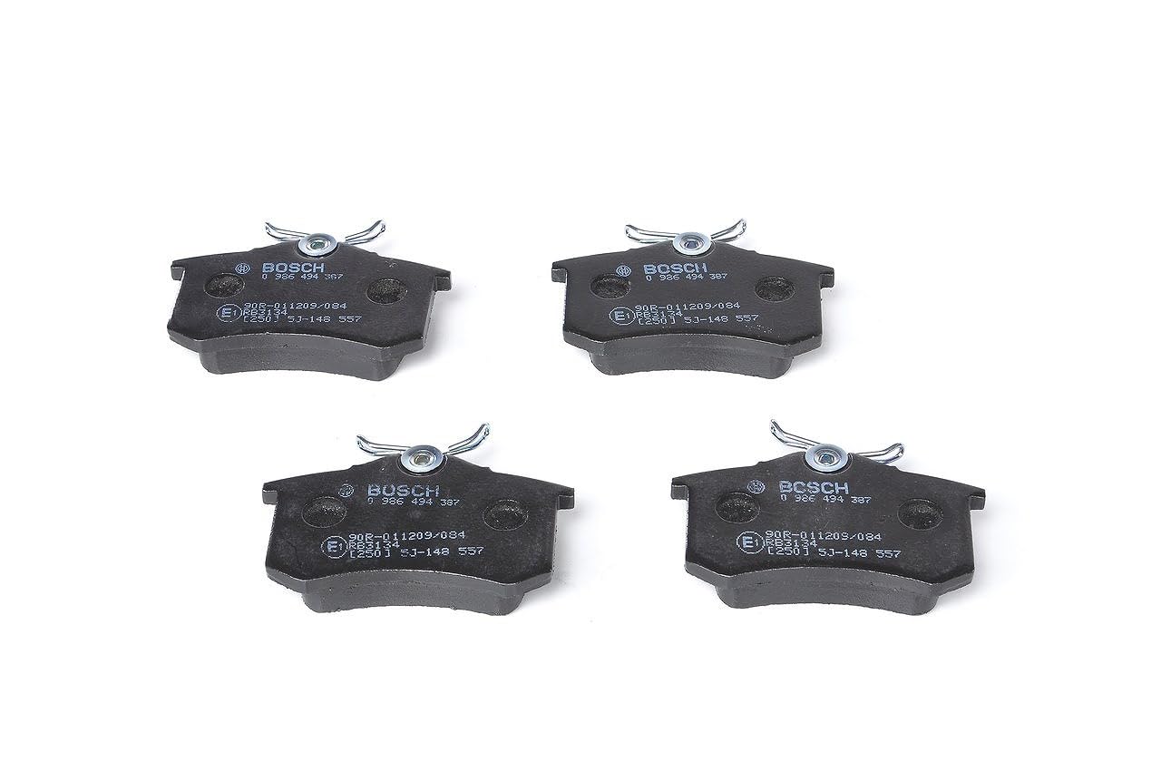 BOSCH Bremsbelagsatz hinten 0986494387