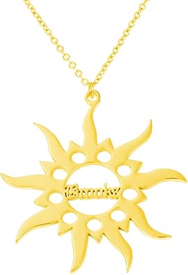 925 Sterling Silver personalized Sun 