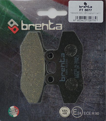 Brenta u0096 Pastillas de freno orgánicas para moto Yamaha NXC 125u00a0Cygnus X