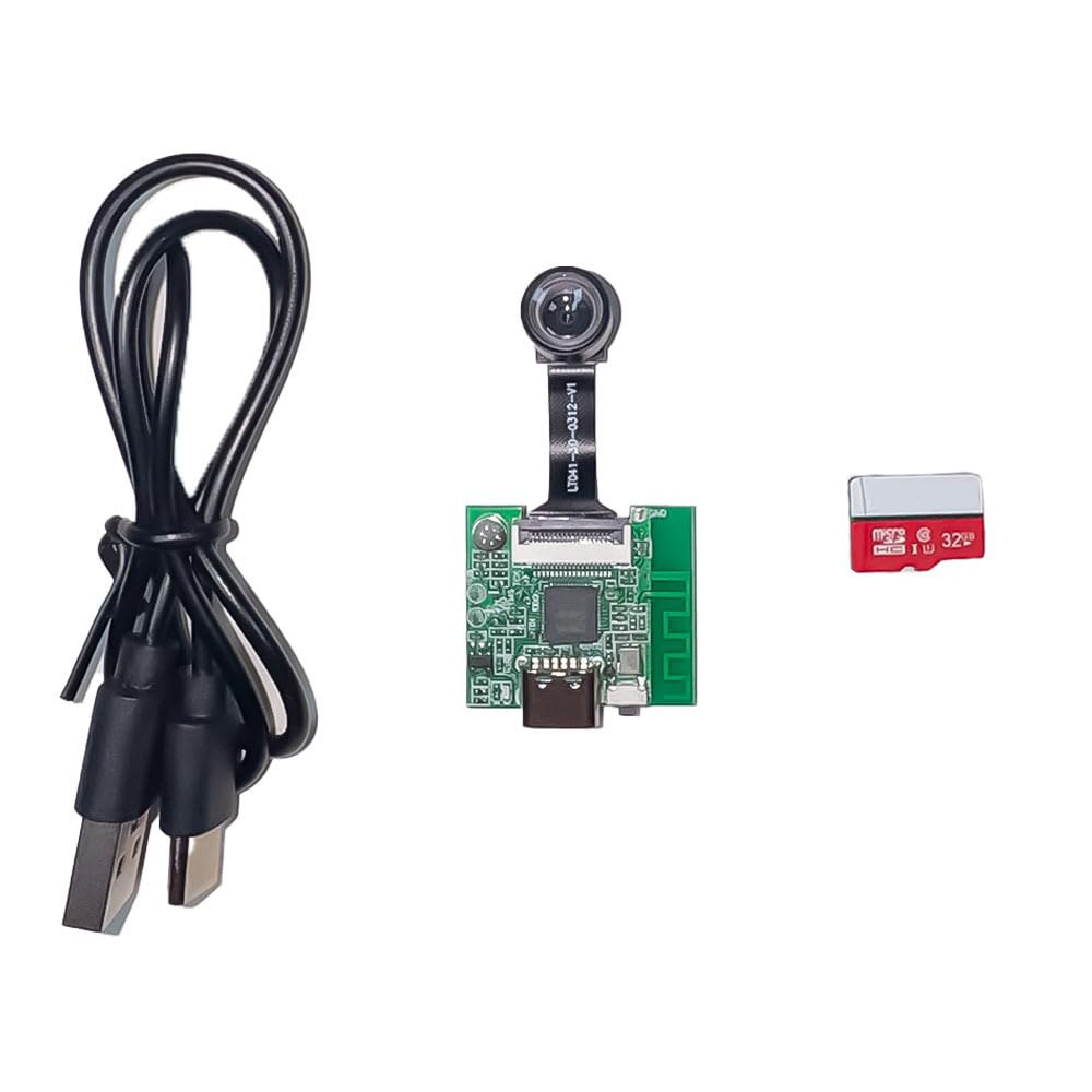 Modulo WiFi 5V 26x23mm Video 480P Micro SD App Gestione - Dettaglio