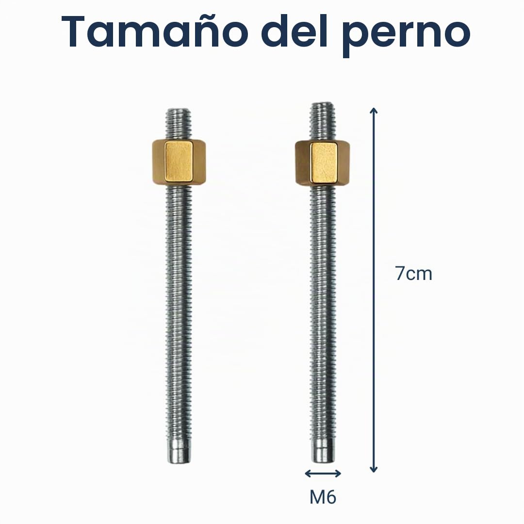 Kit de fijación para monobloque monomando para lavabo o fregadero