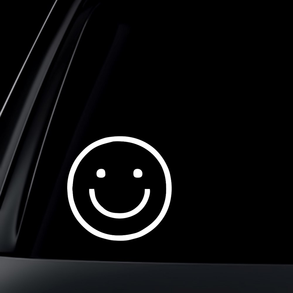 Smile Face Car Decal/Sticker