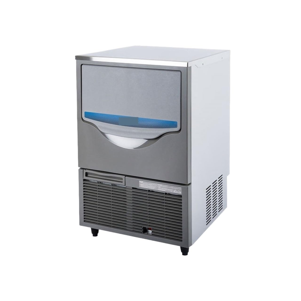 Máquina de hielo Máquina automática comercial for hacer cubitos de hielo pequeños, 101 libras/24 horas, for bar, hogar, oficina, restaurante