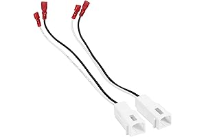 2 Pack 72-7902 Front Dash Tweeters Audio Cable Connector Plug for Dodge/Jeep/Chrysler Use