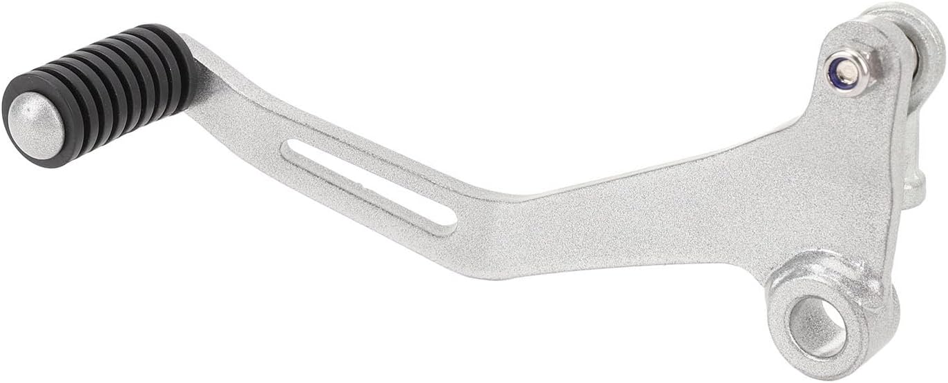 Shift Lever Pedal Left Motorcycle, High Hardness Carbon Steel, Silver for Z650 2017-2023 - Durable Construction, Easy Install, Enhanced Shifting Performance