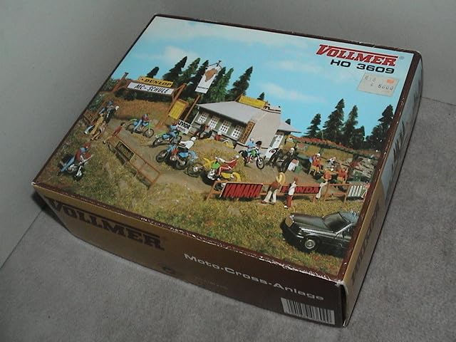 Amazon.co.jp: VOLLMER 3609 HO Gauge Electric Model Kit Moto Cross