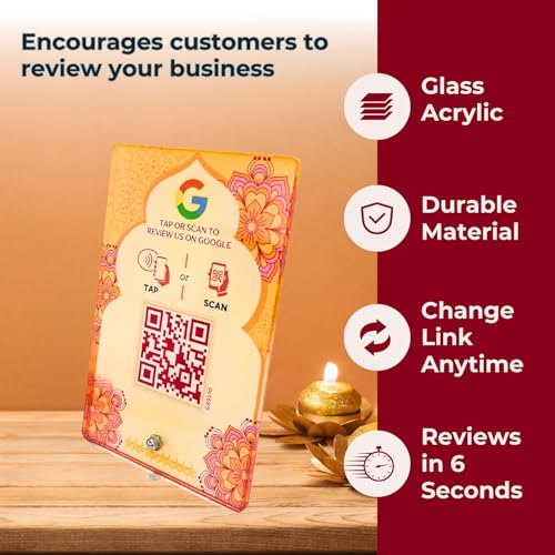 tinydabba Diwali Edition Review NFC Standee with QR Code by tinydabba - 6