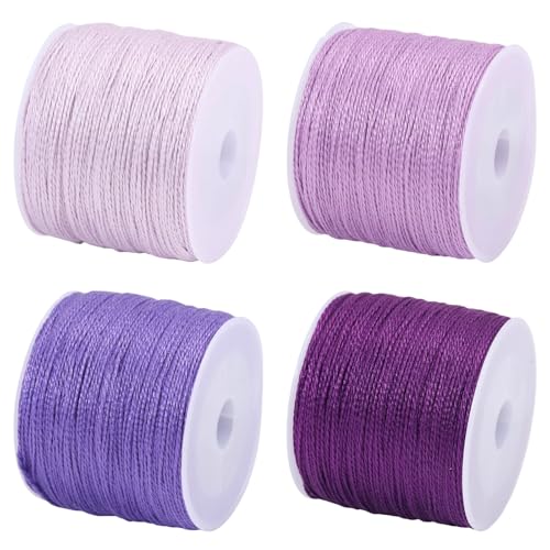 Hilo Sashiko FREEBLOSS 110 yardas x 4 colores algodón miniatura 1