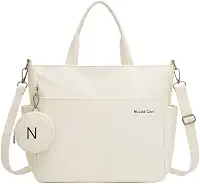 Bolsa Feminina Transversal Grande Espaçosa Faculdade Trabalho Academia