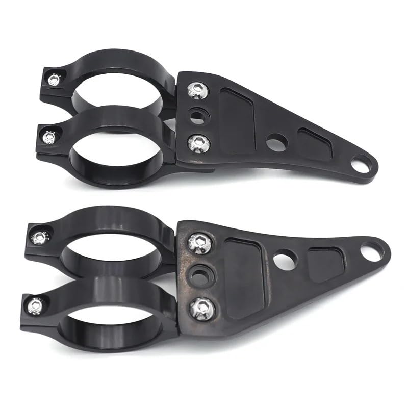 Soporte de faro abrazaderas motocicleta horquilla 41mm Cafe Racer 5