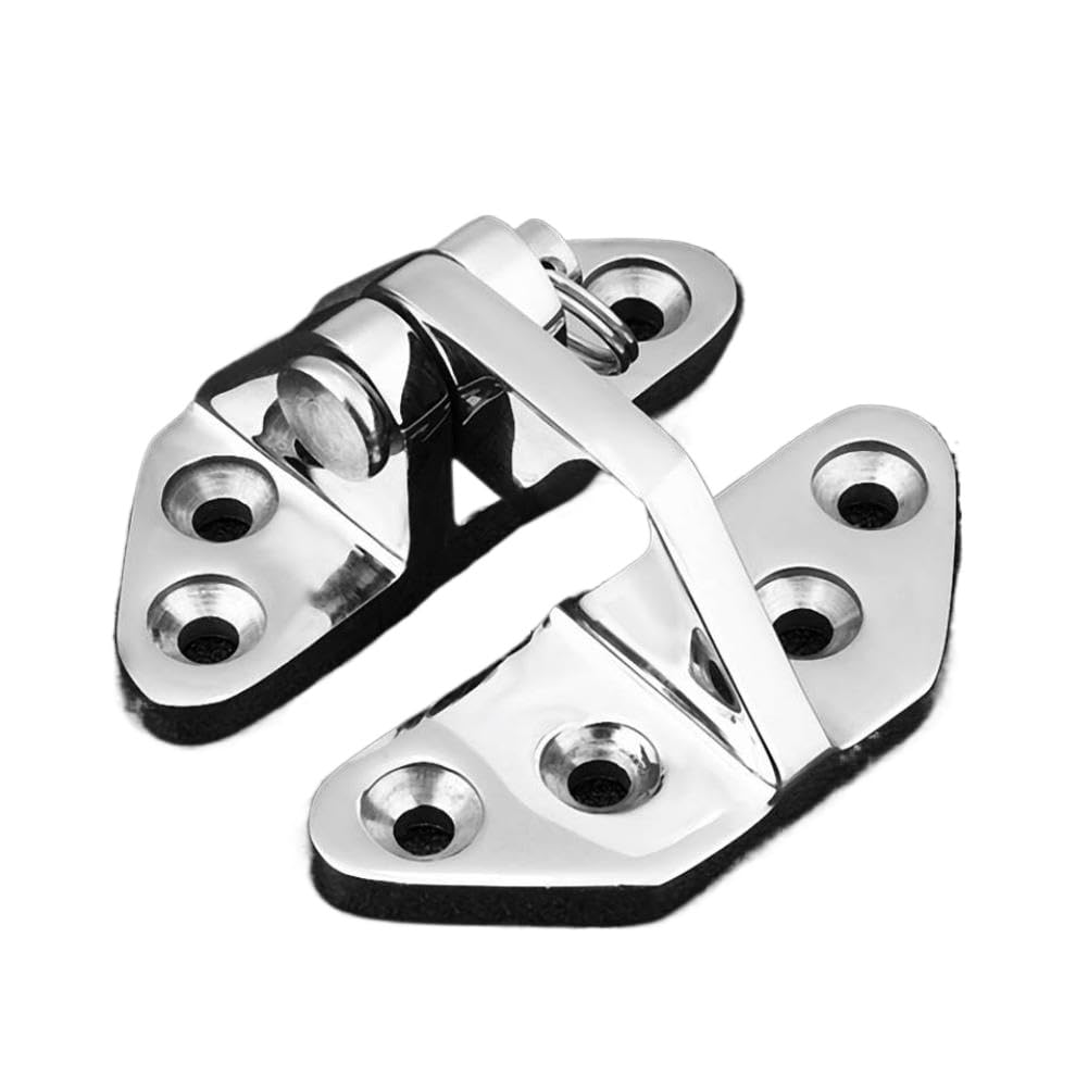 Udmeoovvs Onecolor Stainless Steel Hatch Hinge Removable Pin Hardware Compatible With Marine Boat
