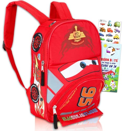 Disney Cars Mini Backpack for Kids Boys ~ Premium 12