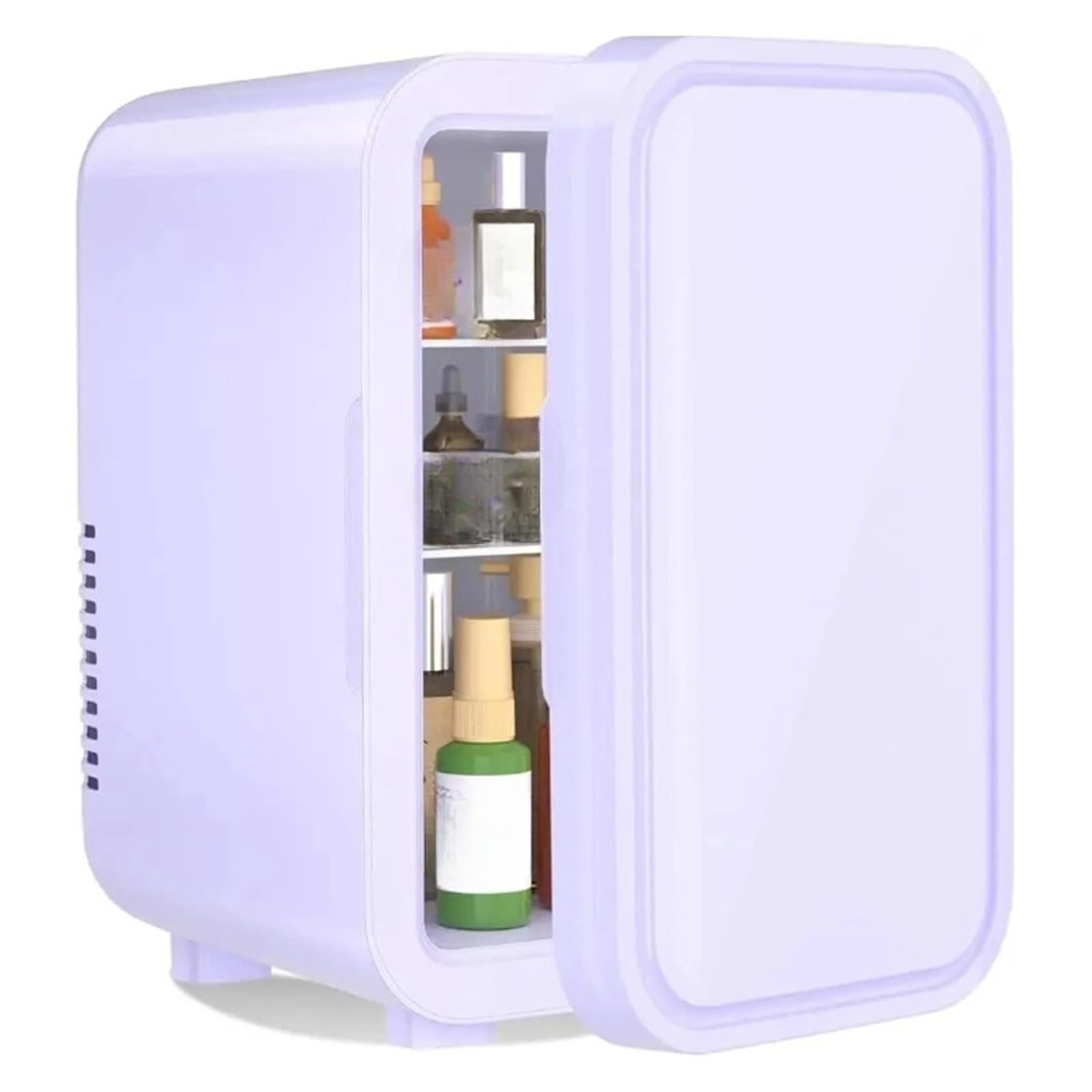 Mini refrigerador portátil termoeléctrico de 6L, refrigerador Compacto, CA/CC, for el Cuidado de la Piel, Bebidas, refrigerios, hogar, Oficina, Dormitorio, Camping.