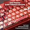 XVX Japanese Anime Keycaps, Double Shot PBT Keycap Set, Shine Through Keyboard Keycaps, Cherry Profile Dye-Sub Key Caps for Mechanical Keyboards with MX Switches - Image 3