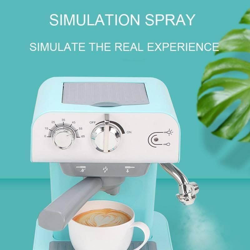 JOY JESTURE Kids Coffee Maker Toy | Pretend Play Kitchen Appliance with Realistic Action, Spray, Lights & Sounds | Coffee Mug Included for Imaginary Brewing Fun 4