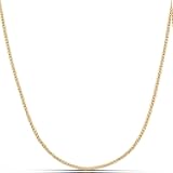 Amazon Essentials 14K Gold Plated Curb Chain