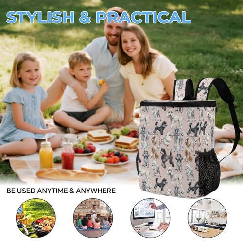 Sac à dos isotherme camping étanche avec sangles réglables - 6