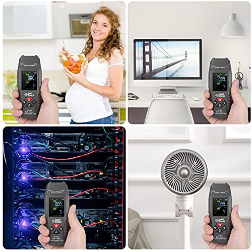 Image of SMART SENSOR ST1393 EMF Meter Electromagnetic Field EMF Detector Handheld Mini Digital LCD Electromagnetic Field Radiation Tester