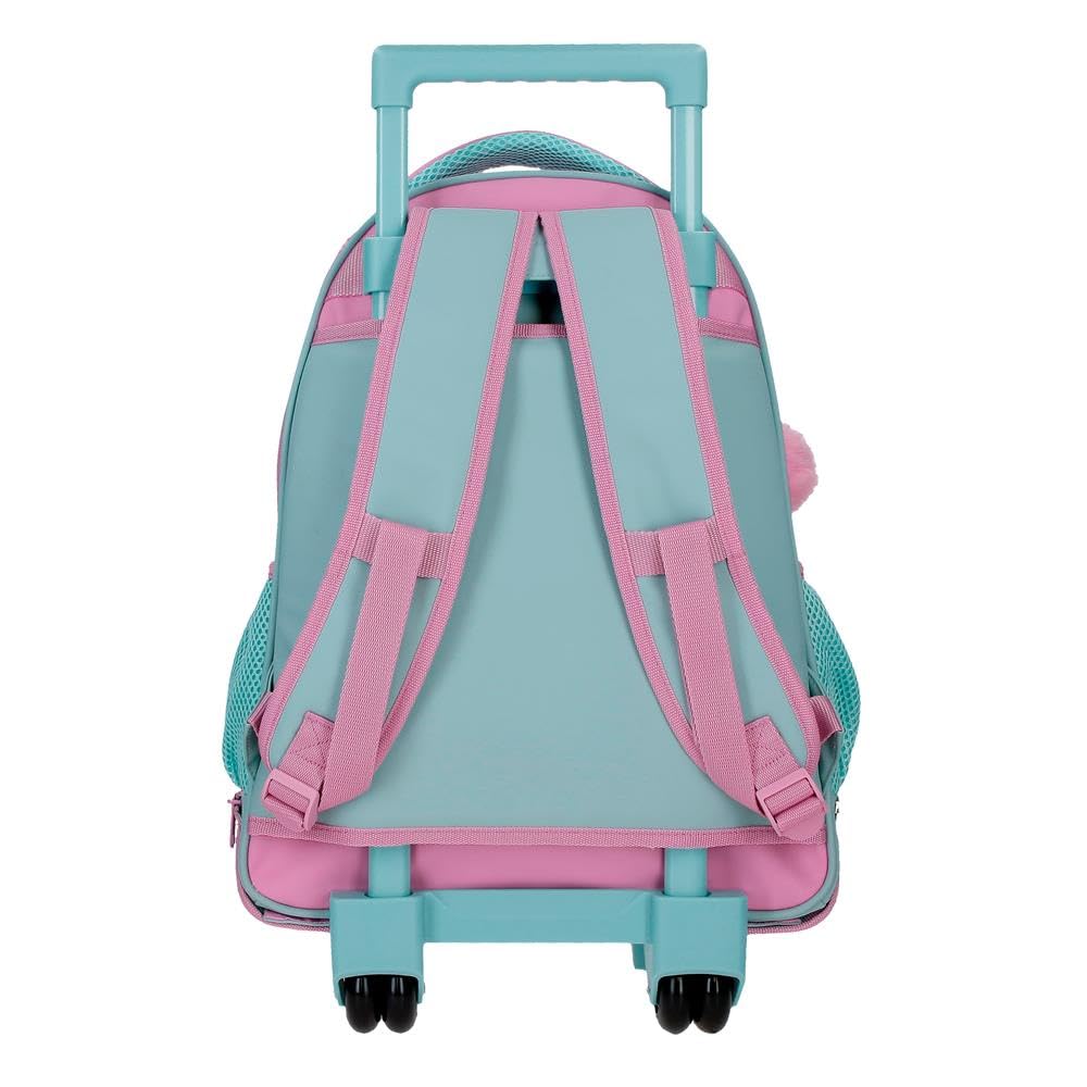 Disney Stitch Little Destruction Mochila infantil, mochila escolar, fabricada en Poliéster, bolsillos laterales, tirantes anchos ajustables de Joumma Bags — view 4