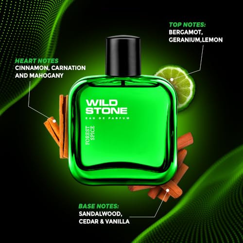 Image of Wild Stone Forest Spice Spray Perfume - 100ml