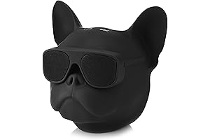 Portable Bulldog Speaker with Enhanced Audio