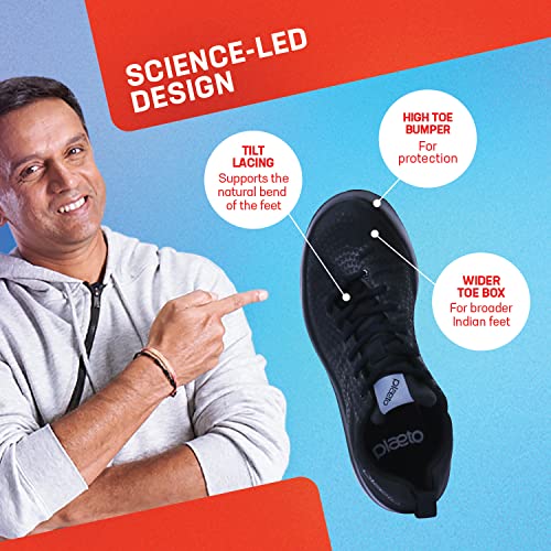 Image of Mens Revive Casual Sneakers - Black, 9UK