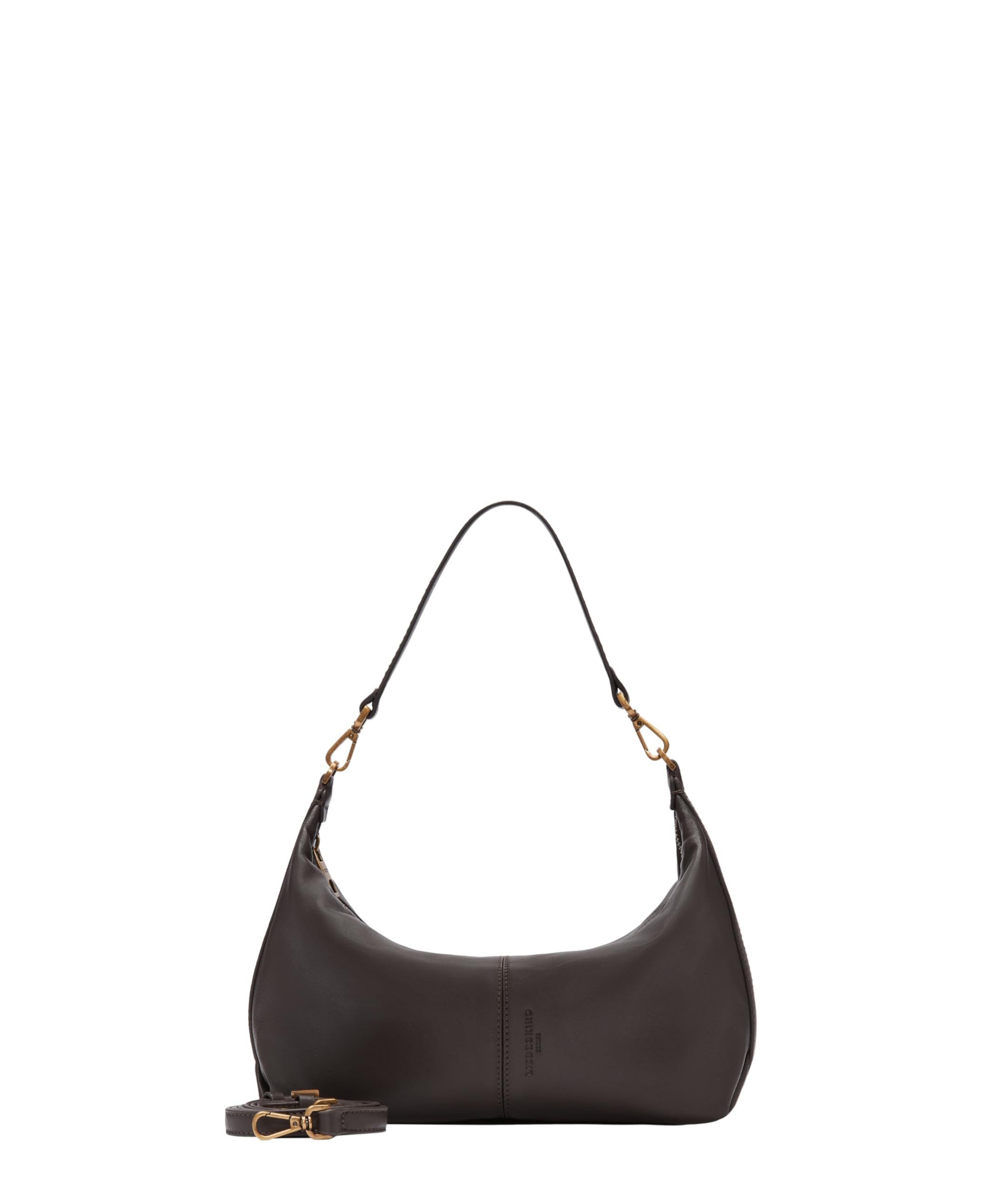 LIEBESKIND BERLIN Leather shoulder bag Paris Hobo Roasted brown