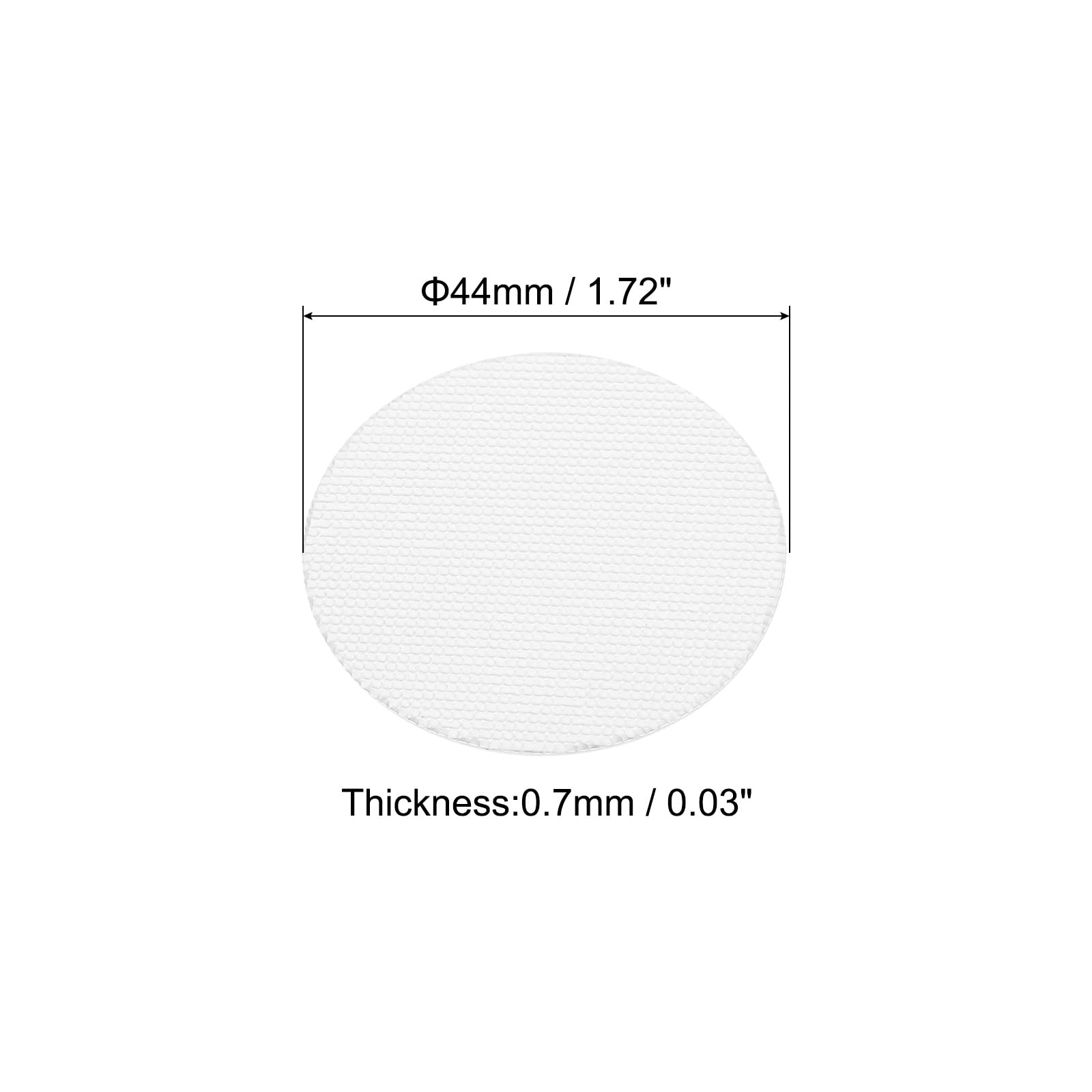 PATIKIL 44mm/1.72" Aluminum Foil Cap Liner, 150Pcs Resistant Tamper Induction Heat Sealer Sealing Liners for Glass Bottle Jar Lid - Image 2