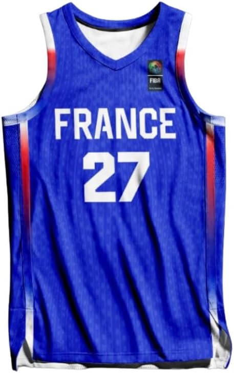 French France Basketball Jersey