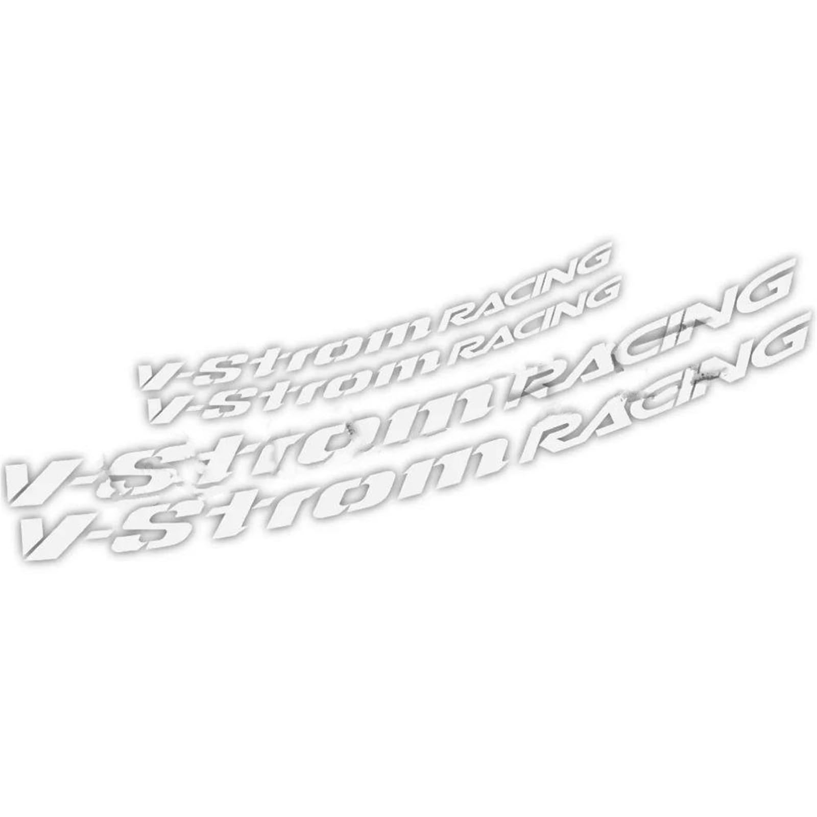 Reflective Motorcycle Wheel Sticker Motocross Rim Decals for Suzuki V-Strom 250 SX Vstrom 1000 1050 XT DL 650 Decorative(Color4)