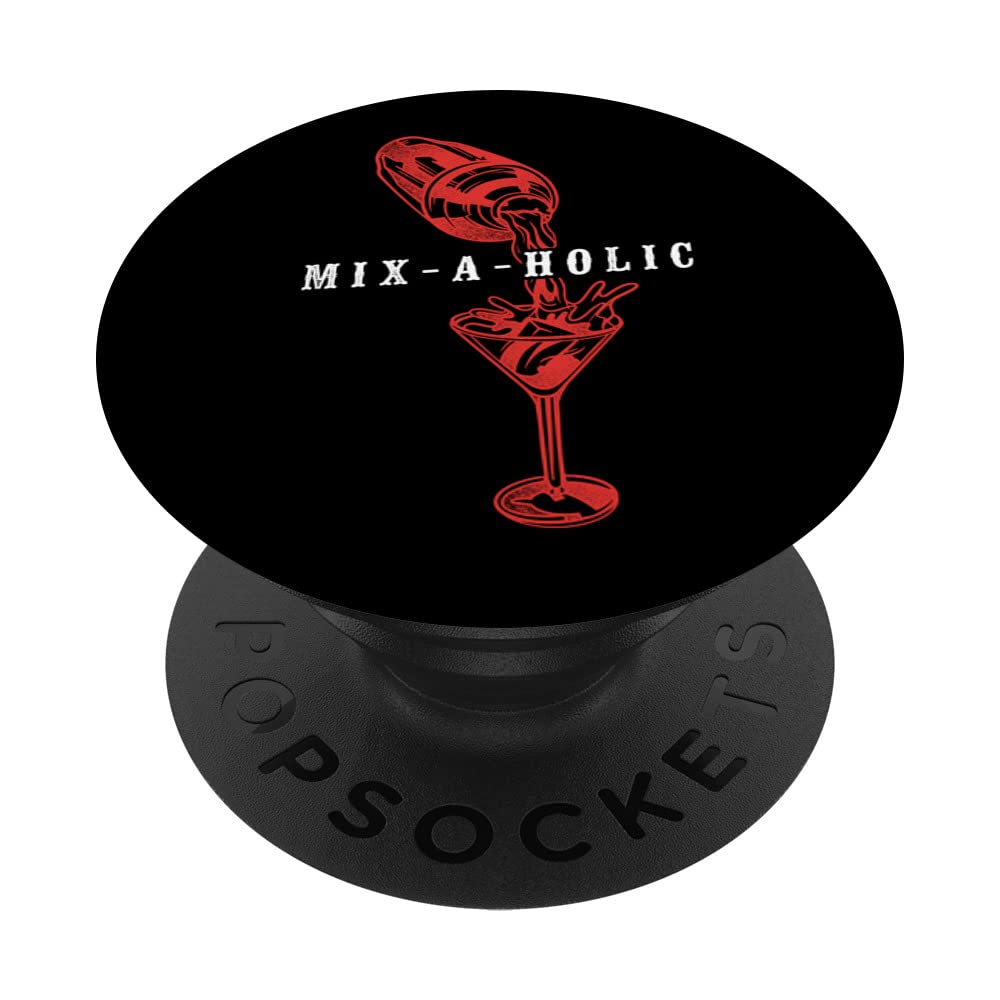 Bartender Mixologist Mix-A-Holic PopSockets Swappable PopGrip