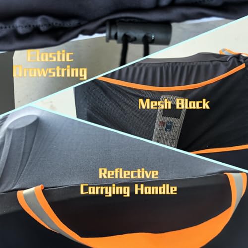 Image of NGB Portable Air Conditioner Cover, Portable AC Unit Cover 25 inch x 18 inch x 37 inch Anti-Dust Compact Air Conditioner Storage Bags Protection for Mobile AC,Black.
