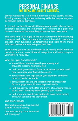 Personal Finance for Teens and College Students: The Complete Guide to Financial Literacy for Teens and Young Adults - Image 2