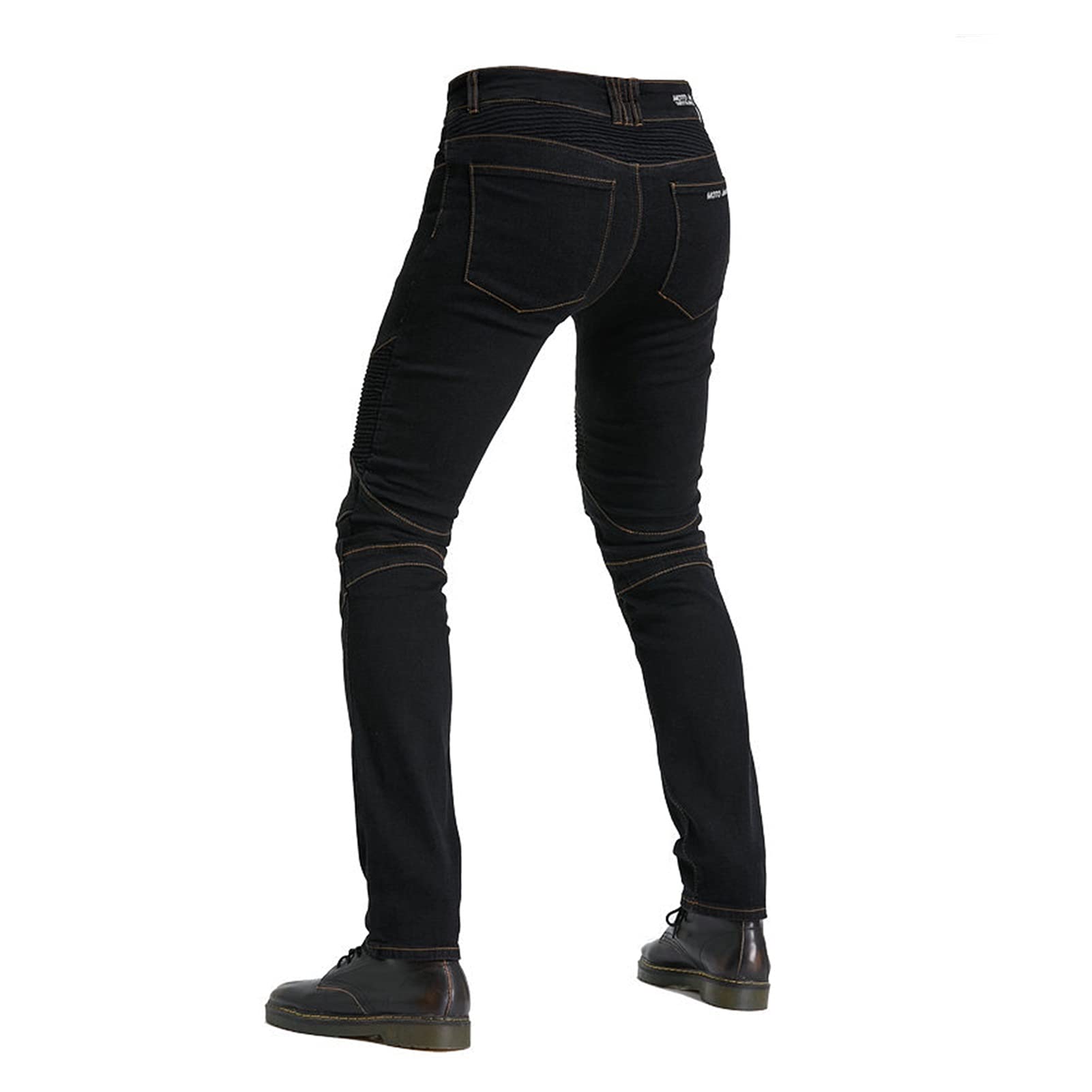 Pantalones De Motos Damas Ciclismo Cubre Los Pantalones Tela De Mezclilla, Transpirable, Resistente Al Desgaste. 4 Forros Desmontables Hombre Y Mujeres, Johns, Bicicletas, Jeans