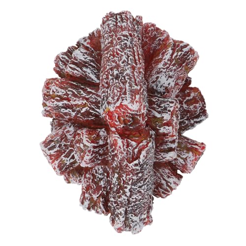 Lampe LED d'ambiance VICASKY rouge décorative pour fêtes et intérieur - Lot de 2