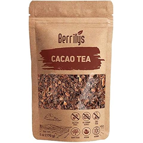 Berrilys, Cacao Tea, Loose Leaf, chocolaty Taste, Made from Cacao husks Cover
