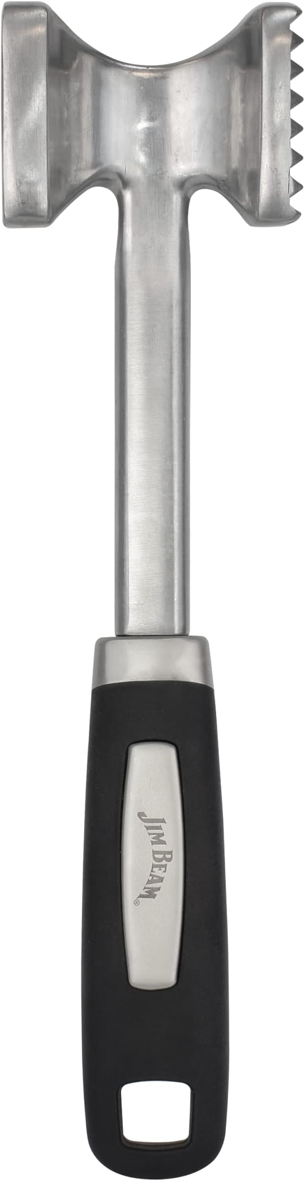 Heavy Duty Construction Meat Tenderizer with Soft Grip Handle, Medium.
